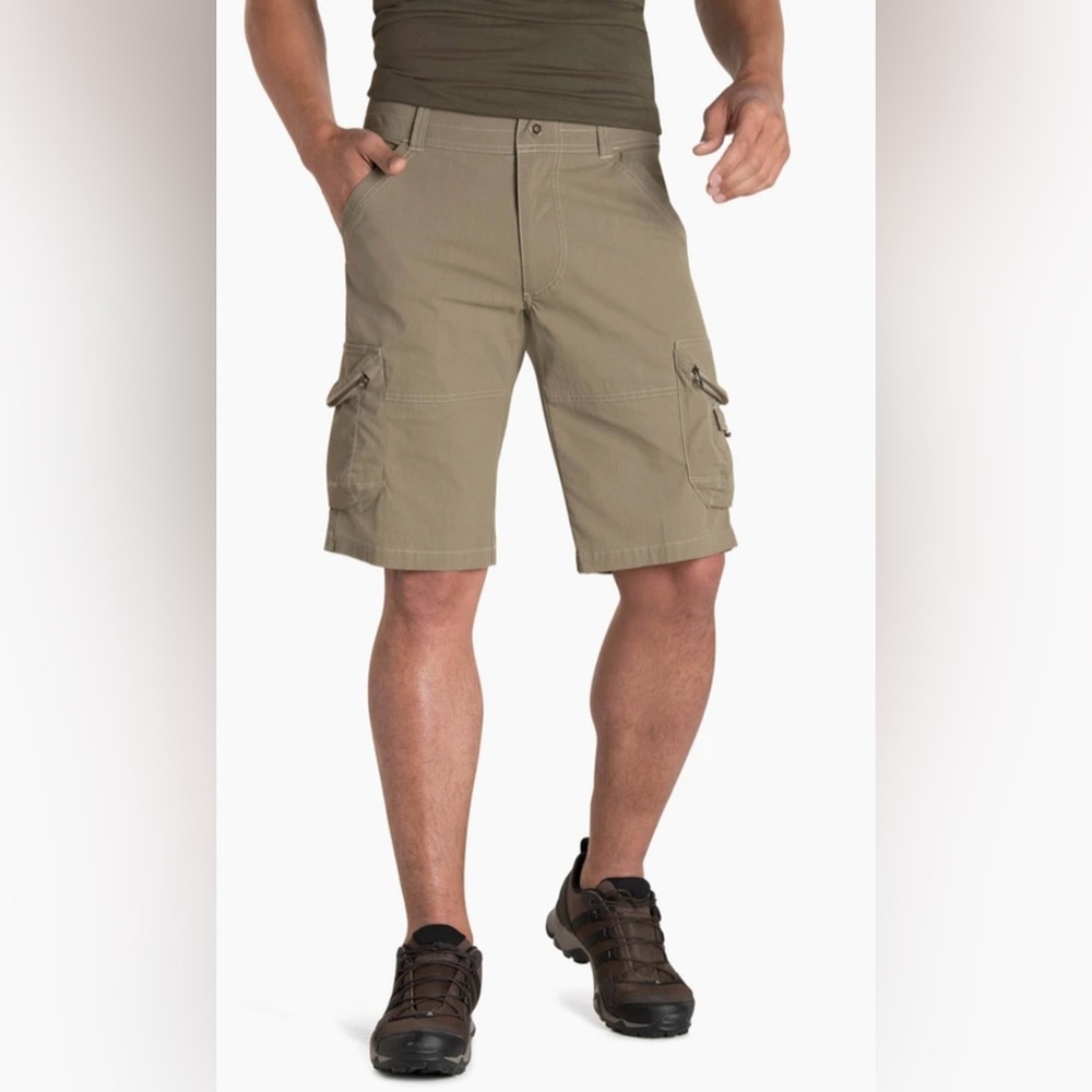 Kuhl- Ambush Cargo Shorts- Khaki- 40- Like‎ New!!